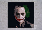 Ročno poslikana slika POP ART JOKER  100x100 cm